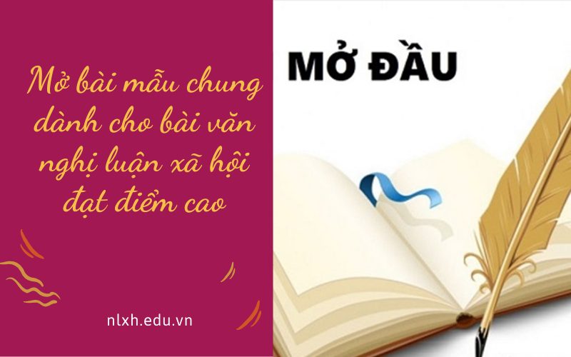 Mở bài mẫu chung dành cho bài văn nghị luận xã hội đạt điểm cao