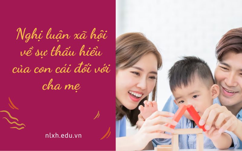 Nghị luận xã hội về sự thấu hiểu của con cái đối với cha mẹ