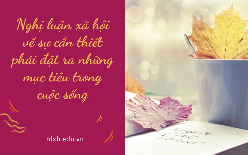 Nghị luận xã hội về sự cần thiết phải đặt ra những mục tiêu trong cuộc sống