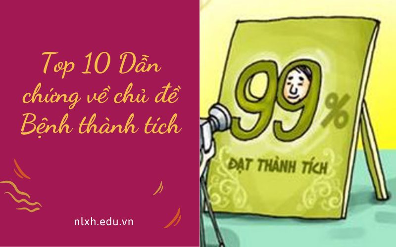 Dẫn chứng về chủ đề Bệnh thành tích