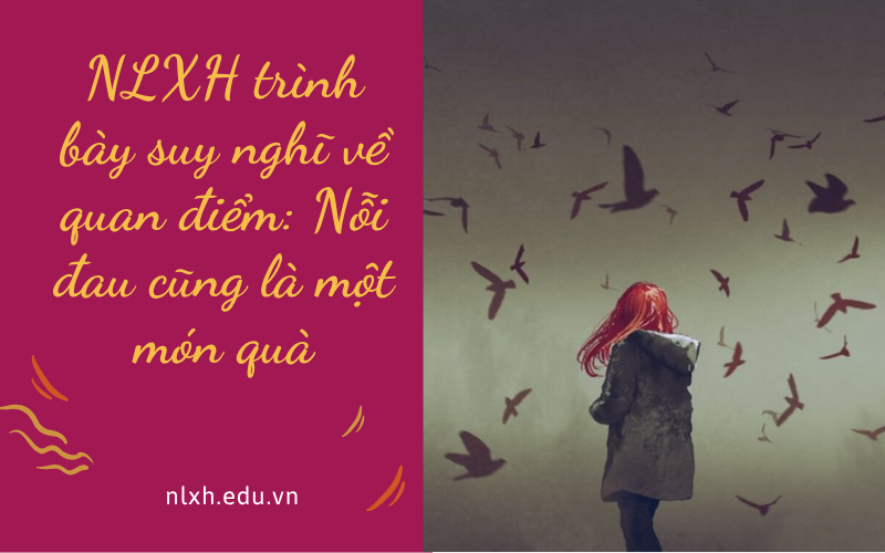 NLXH trình bày suy nghĩ về quan điểm: Nỗi đau cũng là một món quà