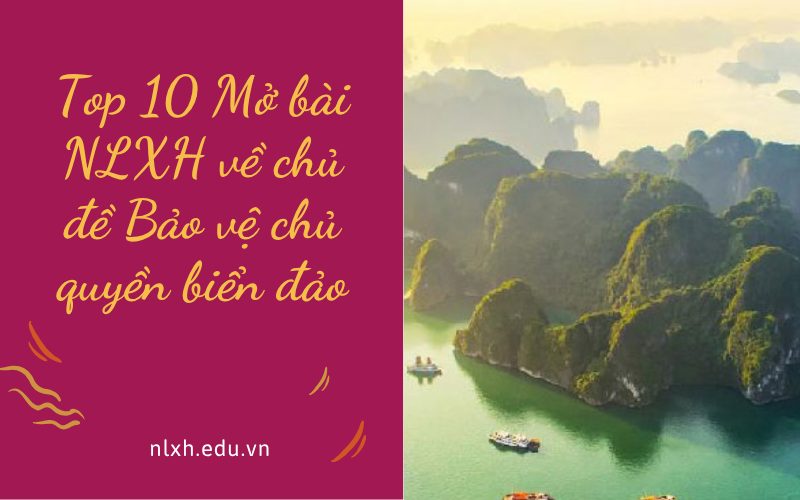 Top 10 Mở bài NLXH về chủ đề Bảo vệ chủ quyền biển đảo