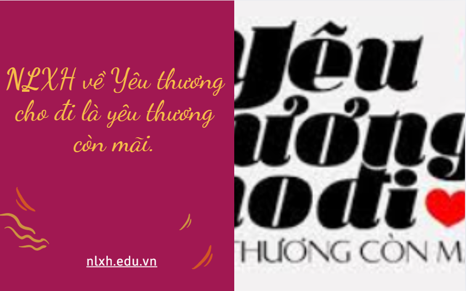 Như vậy, “yêu thương cho đi là yêu thương còn mãi” là một quan niệm sống sâu sắc, nhắc nhở mỗi người về giá trị của sự sẻ chia và tinh thần nhân ái trong cuộc đời. Khi biết trao đi yêu thương, chúng ta không chỉ mang niềm vui, hạnh phúc đến cho người khác mà còn làm giàu cho tâm hồn chính mình. Cá nhân tôi nhận thức rằng, để sống trọn vẹn và ý nghĩa, bản thân cần biết yêu thương và giúp đỡ mọi người xung quanh, đồng thời lan tỏa những giá trị tốt đẹp ấy để cuộc sống trở nên ấm áp và nhân văn hơn.