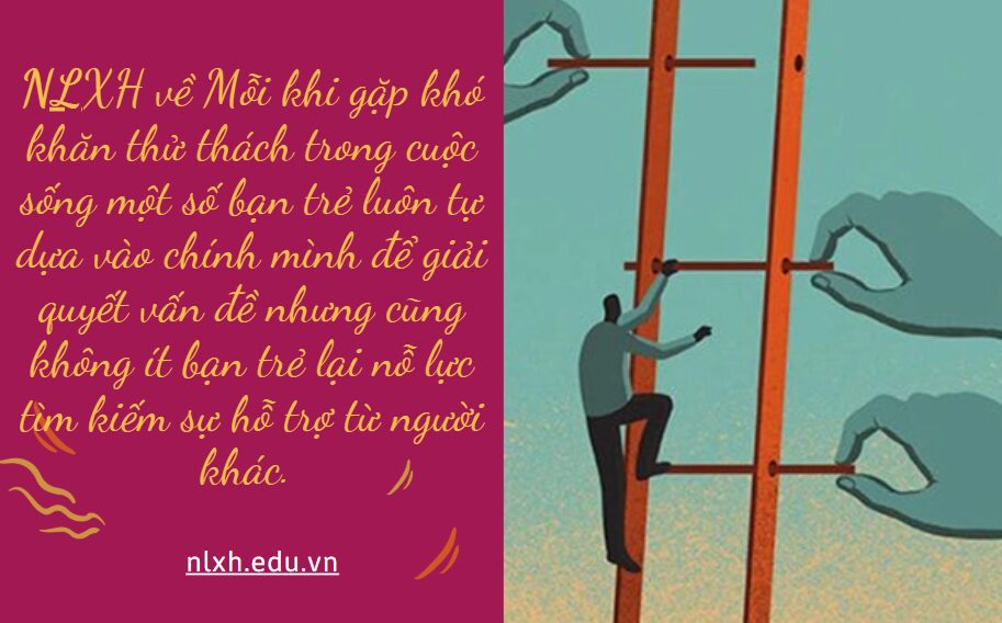 Mỗi khi gặp khó khăn thử thách trong cuộc sống một số bạn trẻ luôn tự dựa vào chính mình để giải quyết vấn đề nhưng cũng không ít bạn trẻ lại nỗ lực tìm kiếm sự hỗ trợ từ người khác. Anh chị hãy viết bài văn trình bày suy nghĩ của mình về vấn đề trên