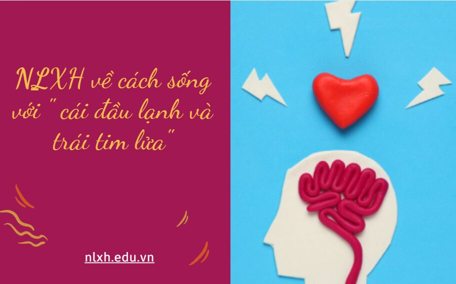 Viết bài văn nghị luận trình bày ý kiến của anh chị về cách sống với " cái đầu lạnh và trái tim lửa"