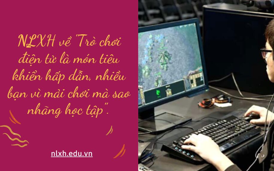 Có ý kiến cho rằng "Trò chơi điện tử là món tiêu khiển hấp dẫn, nhiều bạn vì mải chơi mà sao nhãng học tập". Em hãy viết bài văn bày tỏ quan điểm của mình về ý kiến trên?