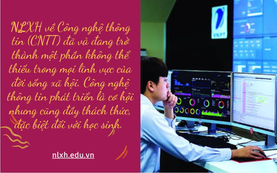 Công nghệ thông tin (CNTT) đã và đang trở thành một phần không thể thiếu trong mọi lĩnh vực của đời sống xã hội. Công nghệ thông tin phát triển là cơ hội nhưng cũng đầy thách thức, đặc biệt đối với học sinh. Từ thực tế đó, em hãy viết một bài văn nghị luận trình bày suy nghĩ về vấn đề trên và đưa ra các giải pháp cụ thể để sử dụng hiệu quả công nghệ thông tin trong học tập của học sinh hiện nay.